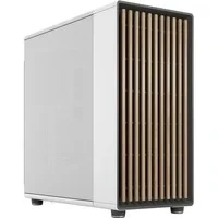 Abbildung von Fractal Design North XL Chalk White Mesh Three 140mm Aspect PWM Fans Included Type C USB EATX Airflow Full Tower PC Gaming case