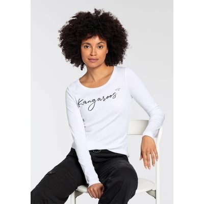 Abbildung von KangaROOS Longsleeve, mit trendigem Logoschriftzug