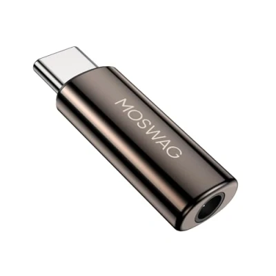 Abbildung von MOSWAG USB C zu 3,5 mm Kopfhörer Adapter, Aux Adapter Jack Audio Zinklegierung Kompatibel mit Samsung GalaxyS23 S22 S21 S20 S10 Plus,Ultra S21+,Pixel 7/6,Pad Pro 6