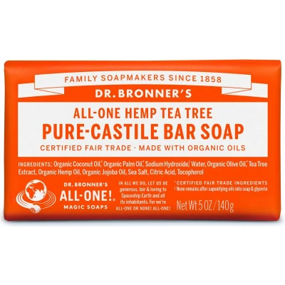 Abbildung von Dr. Bronner&#039;s Seife Tea Tree Pure Castile Bar Soap