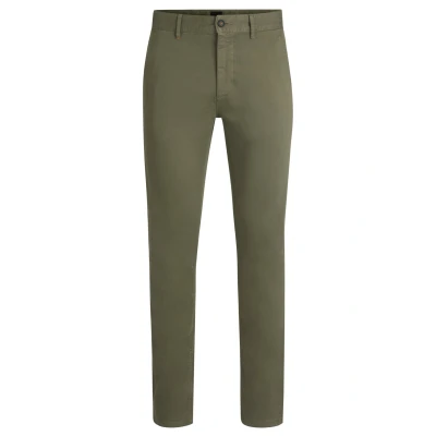 Abbildung von BOSS SLIM Chino, Herren, Größe: 40x34, Open green