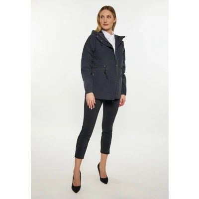Abbildung von DREIMASTER Klassik Women&#039;s Rain Jacket XS / Schwarz 64% Baumwolle 36% Polyamid