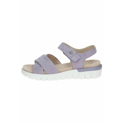 Abbildung von Caprice Keilsandalette, Damen, Größe: 41, Lavender suede Schuhe
