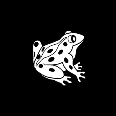 Abbildung von MACMRD Auto Aufkleber Netter Ochsenfrosch Kröten Karikatur PVC Art Und Weiseexquisite Motorrad Laptop Dekoration Wasserdicht