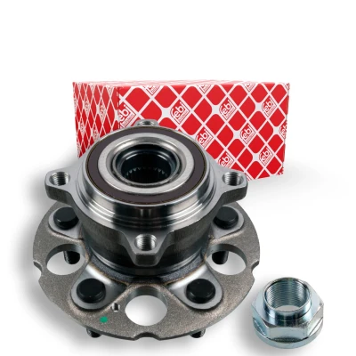Abbildung von FEBI BILSTEIN 173434 Radlagersatz Hinterachse Radlager in Radnabe integriert, mit 82 Schrägkugellager HONDA: CR V 3, 4