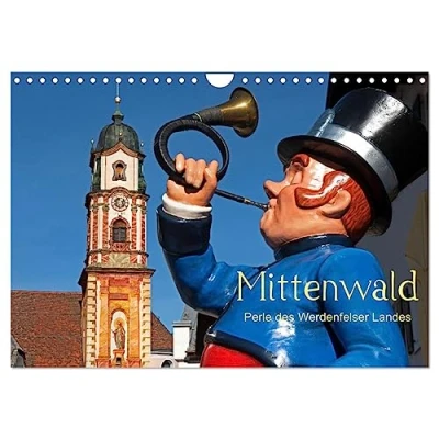 Abbildung von Mittenwald Perle des Werdenfelser Landes (Wandkalender 2025 DIN A4 quer), CALVENDO Monatskalender