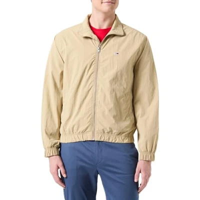 Abbildung von Tommy Jeans Essential Jacket Leichte Jacke, Herren, Größe: 54, Relic tan