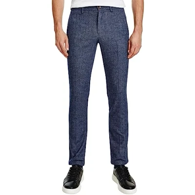 Abbildung von Tommy Hilfiger Herren Hose Bleecker Chino, Blau (Faded Indigo), 32W / 32L