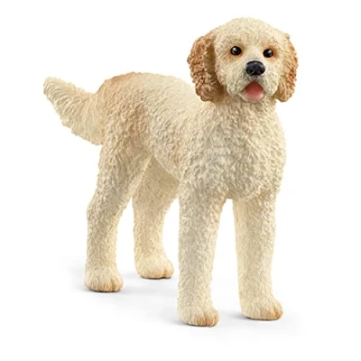Abbildung von Schleich Figur Farm World Goldendoodle Rot 8,3x2x5,2