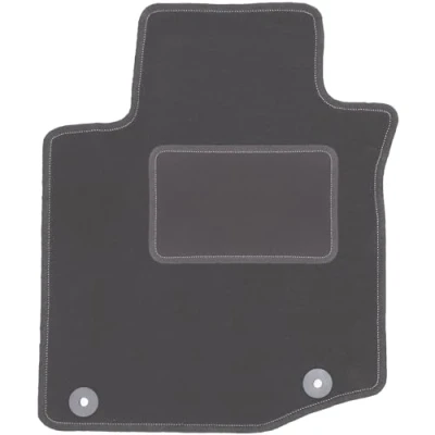 Abbildung von Wielganizator Automatte Passend für Citroen C1 I Schrägheck 2005 2014 Velours Autozubehör Auto Fußmatten Fußmatte 1 teilig Graphit