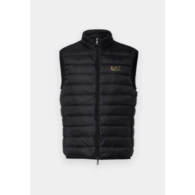 Abbildung von EA7 Emporio Armani Gilet Piumino Weste, Herren, Größe: Small, Black