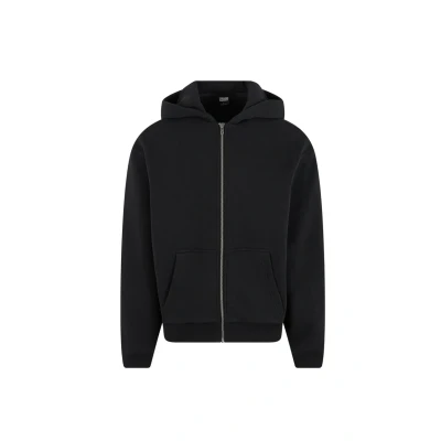 Abbildung von Urban Classics Men&#039;s TB7284 Fluffy Zip Hoody Sweatshirt, Black, L