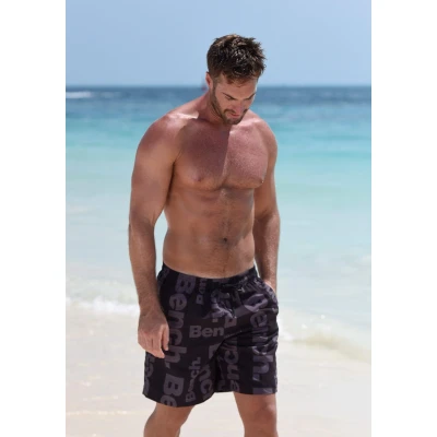 Abbildung von Bench Badeshorts, Herren, Größe: Small, Black long