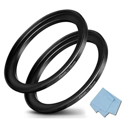 Abbildung von Komet Step Up Ring (49 mm Objektiv auf 58 Filter), 2 Stück