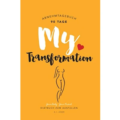 Abbildung von Abnehmtagebuch: My Transformation Diätbuch zum Ausfüllen (Abnehmtagebuch für 90 Tage)