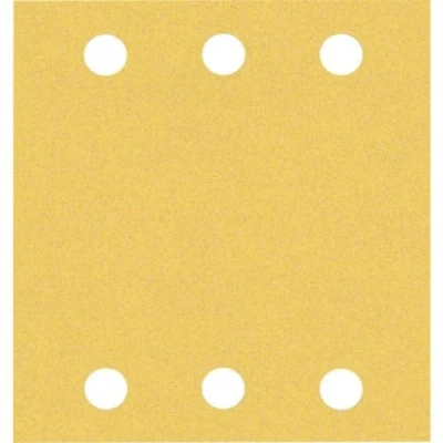 Abbildung von Bosch Accessories 2608901657 Schleifpapier für Schwingschleifer Körnung (num) 120 (L x B) 107 mm 115 50 St.