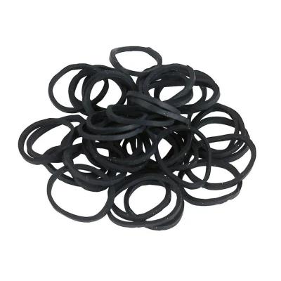 Abbildung von Kerbl Mähnengummi, Schwarz 800st
