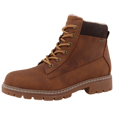 Abbildung von TOM Tailor Licence MIT Blockabsatz Snowboot/Winterstiefel, Damen, Größe: 36, Nuts Schuhe