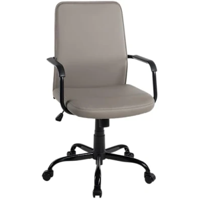 Abbildung von Duo Collection Drehstuhl &quot;Janus&quot;, Kunstleder, Wippmechanik mit Härtegradeinstellung