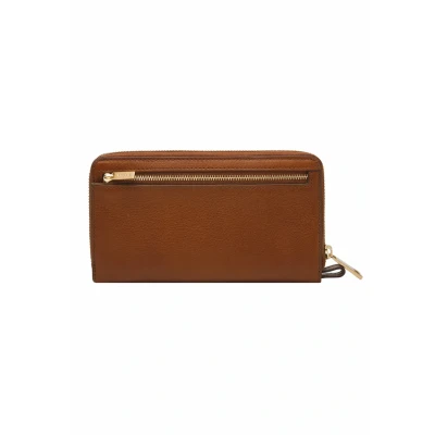 Abbildung von Fossil LIZA Geldbörse, Damen, Größe: One Size, Brown