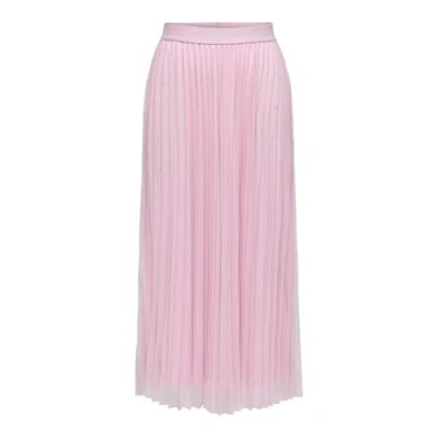 Abbildung von ONLY Onlcarley Stone Skirt BOX Faltenrock, Damen, Größe: Medium, Roseate spoonbill