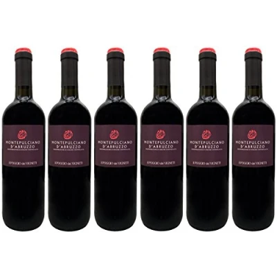 Abbildung von Il Poggio dei Vigneti Montepulciano d Abruzzo DOC (6 X 0,75 L) rot, trocken 12% Vol.