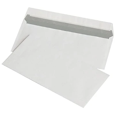 Abbildung von Briefumschläge Mit Silikonband OFFICE PRODUCTS HK DL 110x220mm 80gsm 1000St Weiß / Typ Silikonband/Art HK/Farbe Weiß/Format DL/Flächengewicht (g/m2) 80 Abmessungen (mm) 162x229