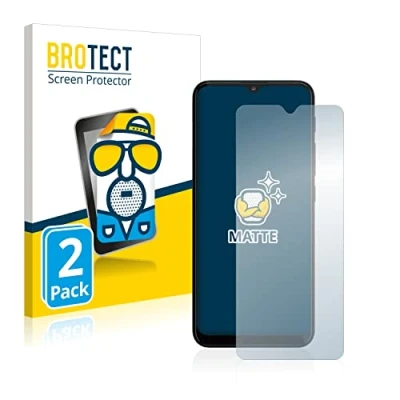 Abbildung von BROTECT Entspiegelungs Schutzfolie für Motorola Moto G10 (2 Stück) Matte Displayschutz Folie, Anti Reflex, Fingerprint