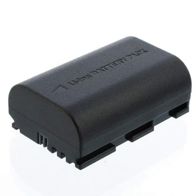 Abbildung von Ersatz Akku für Canon LP E6N mit Infochip 2040mAh XC15 XC10 EOS 60D 70D 80D 5D Mark I II III IV 6D 7D ACCU