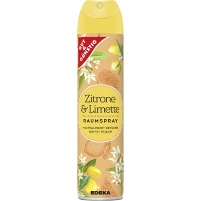 Abbildung von GUT&amp;GÜNSTIG Raumspray Zitrone &amp; Limette 300,0 ml