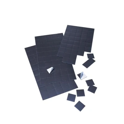 Abbildung von FRANKEN Magnetplättchen, selbstklebend, 20 x mm, schwarz, MPL22SB