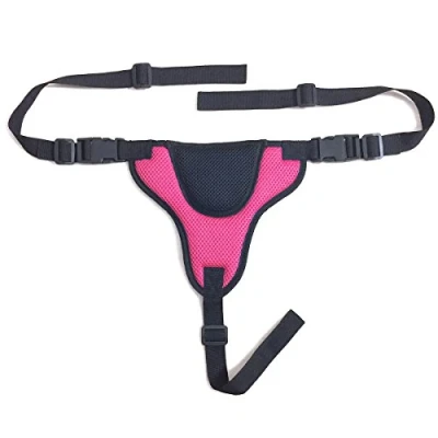 Abbildung von Zarpma Baby Sicherheitsgurt mit Schutzpolster, 3 Punkt für Kinder und Kleinkinder,Kompatibel IKEA Antilop Hochstuhl (Pink)