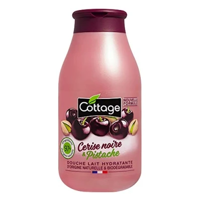 Abbildung von Feuchtigkeitsspendendes Duschgel mit Milch, Schwarzkirsche und Pistazienextrakt, 250 ml, Cottage