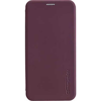 Abbildung von Commander Book Case Curve für Samsung A715 Galaxy A71 Soft Touch Bordeaux