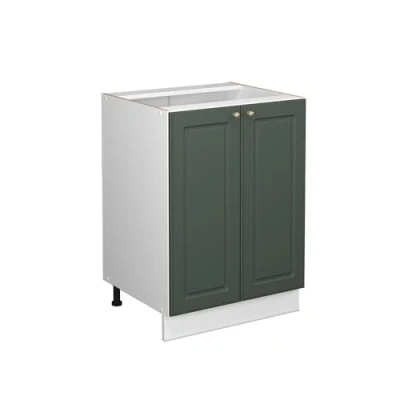 Abbildung von Vicco Unterschrank Fame Line, Grün Gold Landhaus/Weiß, 60 cm ohne Arbeitsplatte