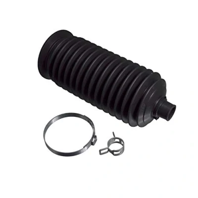 Abbildung von BLUE PRINT ADT381124 Lenkmanschette Thermoplast Vorderachse links, rechts mit Schellen TOYOTA: Land Cruiser Prado 90