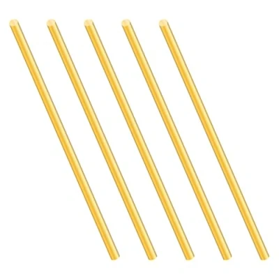 Abbildung von 3mm Messingstab,iMeistek 150mm Länge Messing massiv Rundstab für Drehbank Bar Stock,DIY Crafts (5PCS)