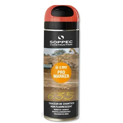 Abbildung von SOPPEC Markenspray PROMARKER® 500 ml. ROT 1690317