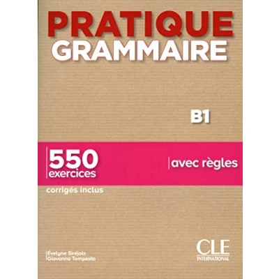Abbildung von Pratique Grammaire Niveau B1 Livre + Corriges: corriges
