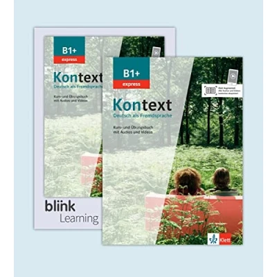 Abbildung von Kontext B1+ express Media Bundle BlinkLearning: Deutsch als Fremdsprache. Kurs und Übungsbuch mit Audios/Videos inklusive Lizenzcode BlinkLearning (14 Monate)
