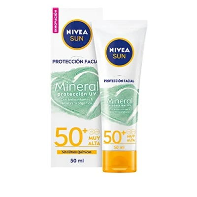 Abbildung von Nivea Sun Mineral UV Protection Cream SPF50+ 50 ml