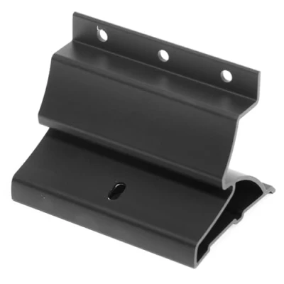 Abbildung von Volkswagen 7H7877238B9P7 Adapter vorn Profilschiene Markise California Vorzelt Halterung schwarz
