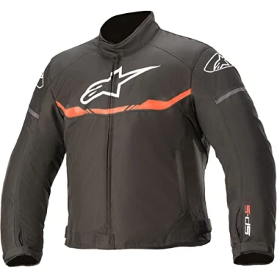 Abbildung von Alpinestars Youth T Sp S Waterproof Jacket Black/Fluo Red
