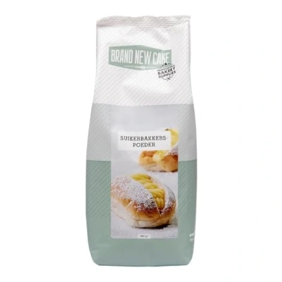 Abbildung von BrandNewCake® Zuckerbäcker Puderzucker 800g Feiner für Kuchen und Torten Dekoration