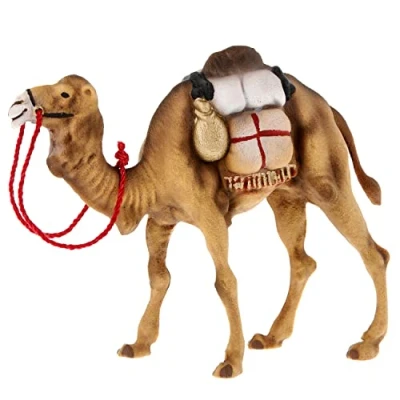 Abbildung von Marolin Kamel stehend mit Gepäck, zu 12cm Fig. (Kunststoff)