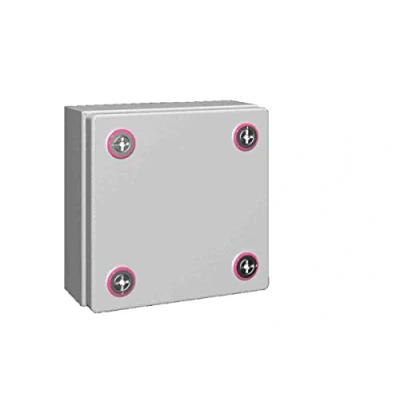Abbildung von Rittal Kx Stahl Gehäuse Anschlusskasten RAL7035 Außenmaß 150 x 80mm IP66