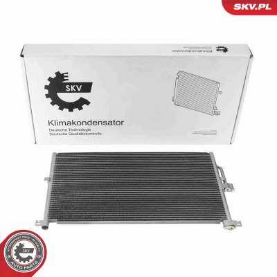 Abbildung von ESEN SKV 86SKV571 Klimakondensator ohne Trockner Aluminium 670mm JAGUAR: X Type Limousine