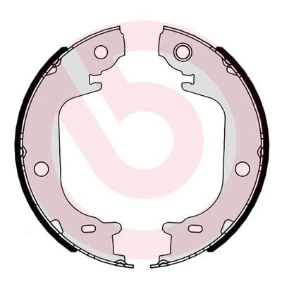 Abbildung von BREMBO S 83 565 Handbremsbeläge TOYOTA: Prius III Schrägheck