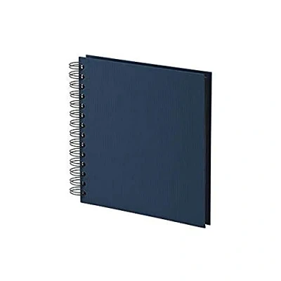 Abbildung von Rössler Papier 1329452905 S.O.H.O. Wire O Fotoalbum 180 x mm, 60 schwarze Seiten, Navy, 1 Stück