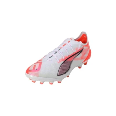 Abbildung von Puma Ultra 5 Ultimate AG Fußballschuh Nocken, Herren, Größe: 42.5, White/black/glowing red Schuhe